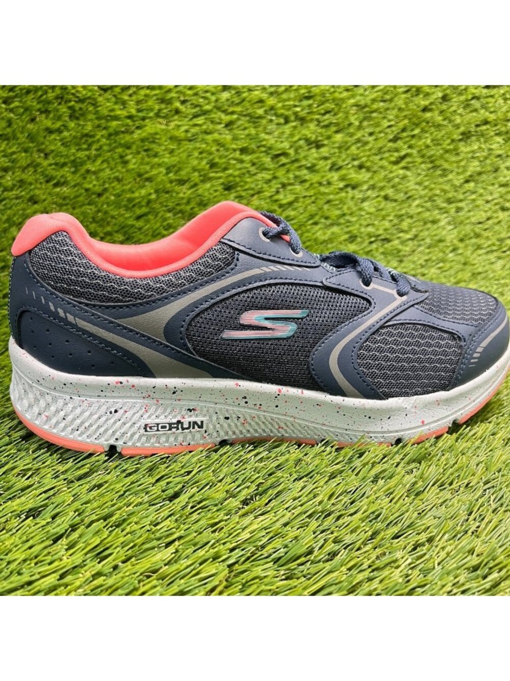 Skechers Go Run Consistent Womens Size 7.5D Blue Athletic Running Shoes Sneakers